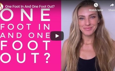 Why Do We Live One Foot In and One Foot Out?